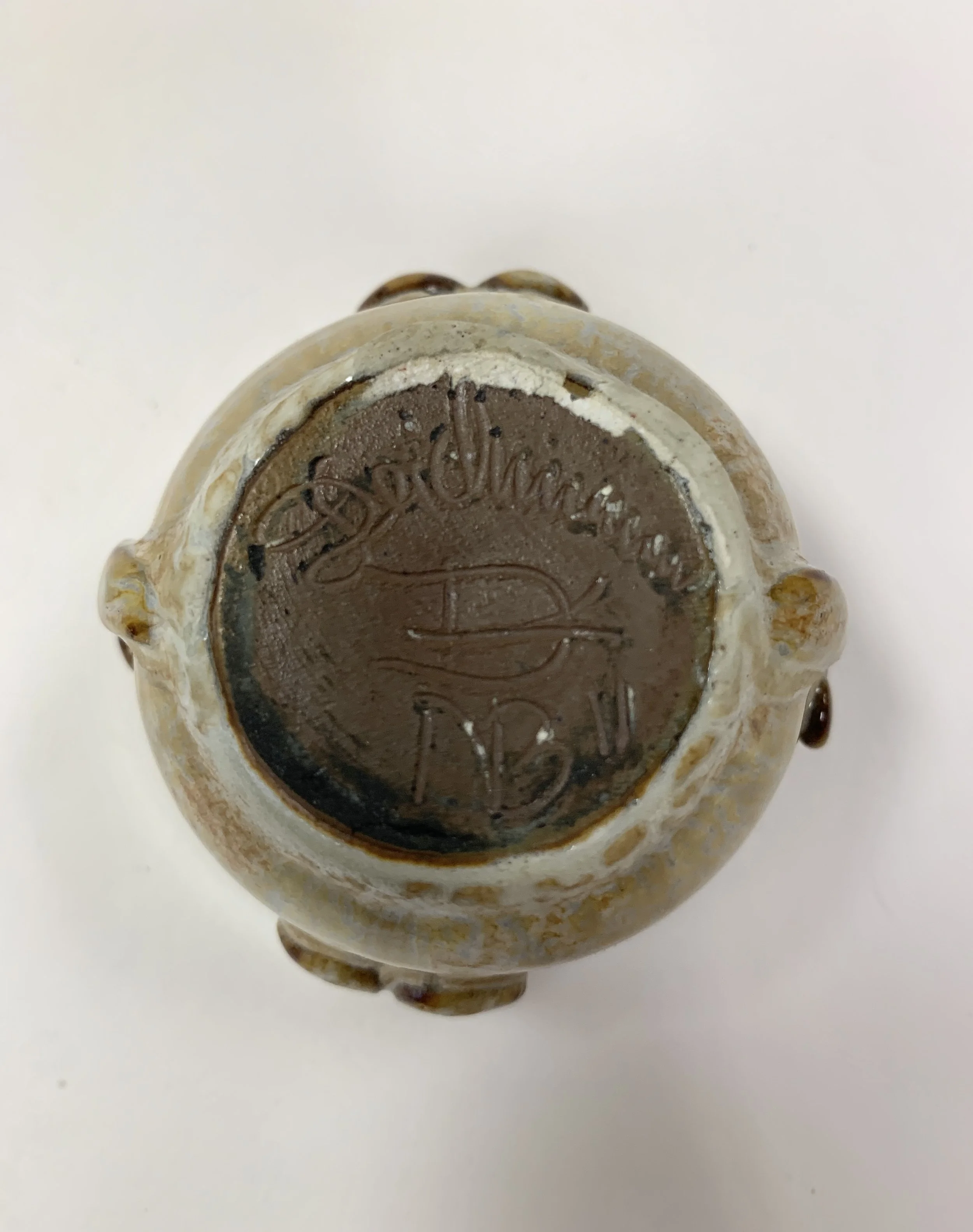 Deichmann Pottery - Fiddlehead Cup, (bottom).jpg