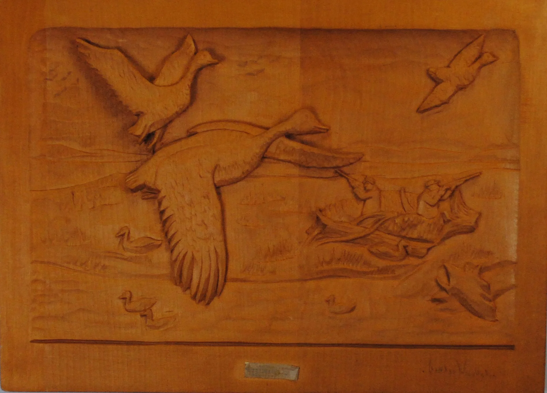 Gaétan Hovington - Duck Wood Carving