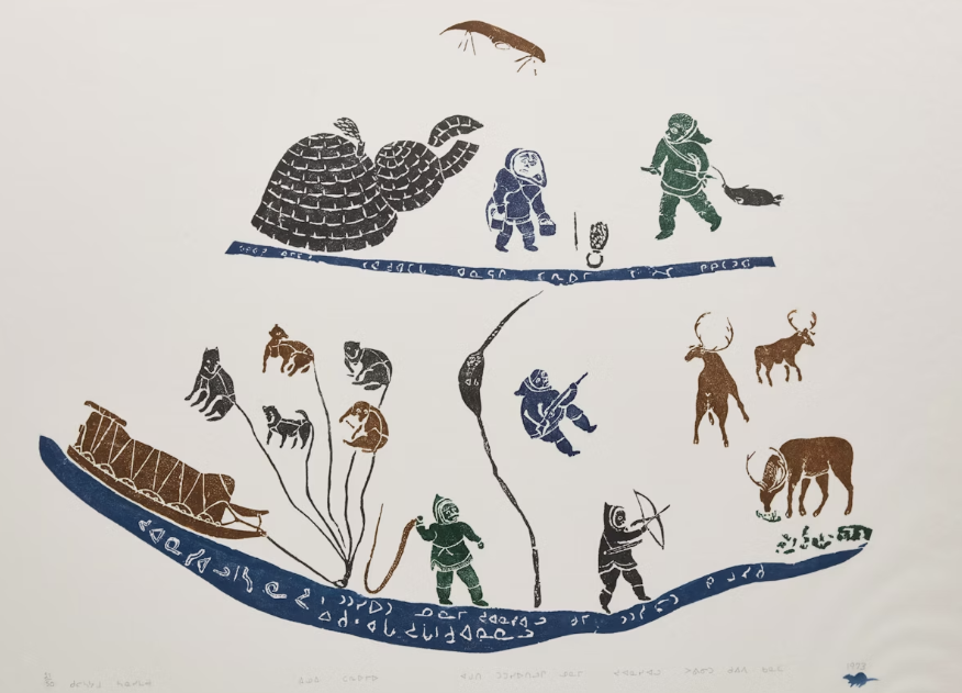 Juanisialu Irqumia - Eskimos Live by the Sea; Men are Hunting Caribou (1973)