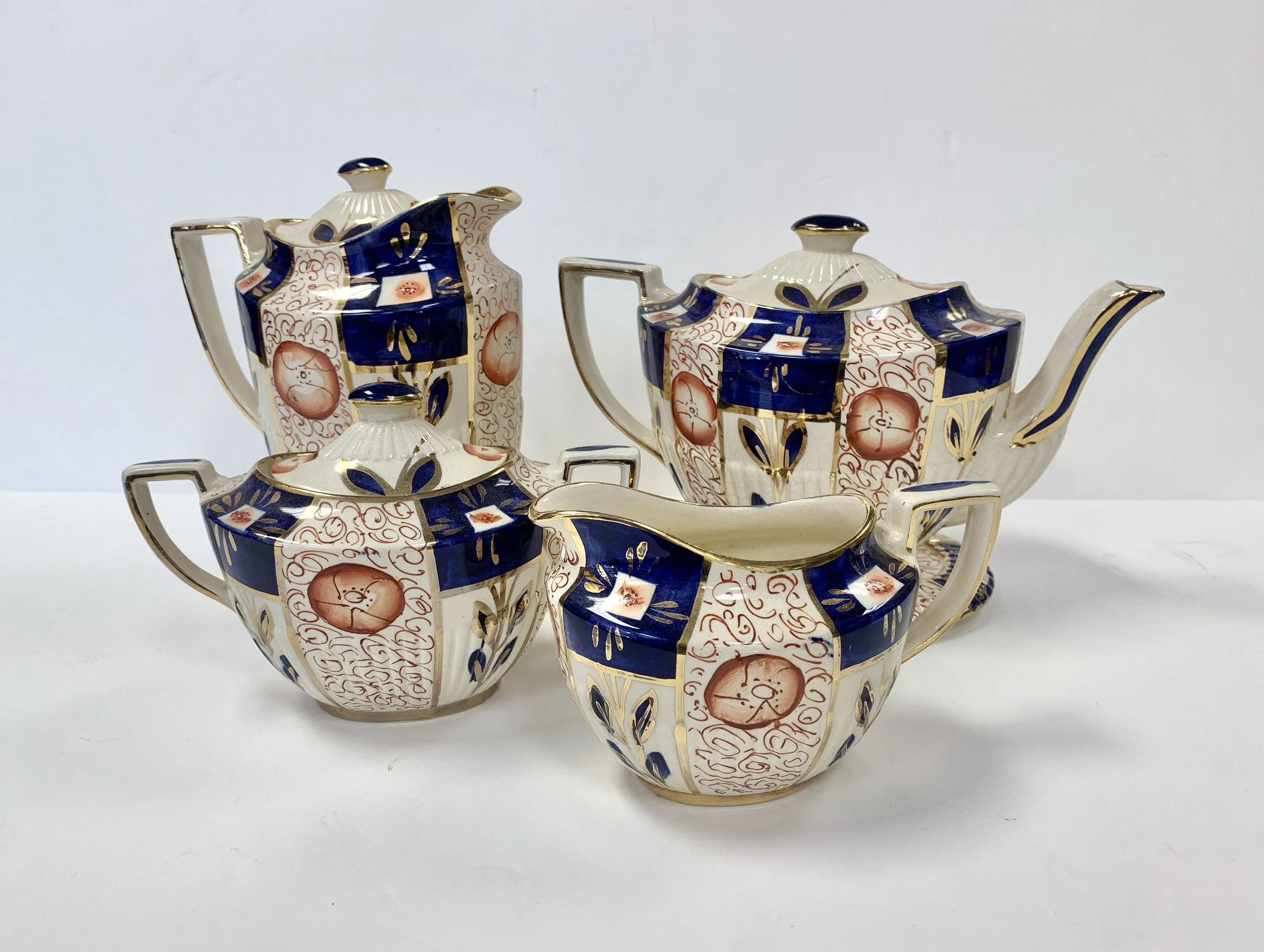 Sudlow's Burslem 5 Piece Tea & Coffee Set