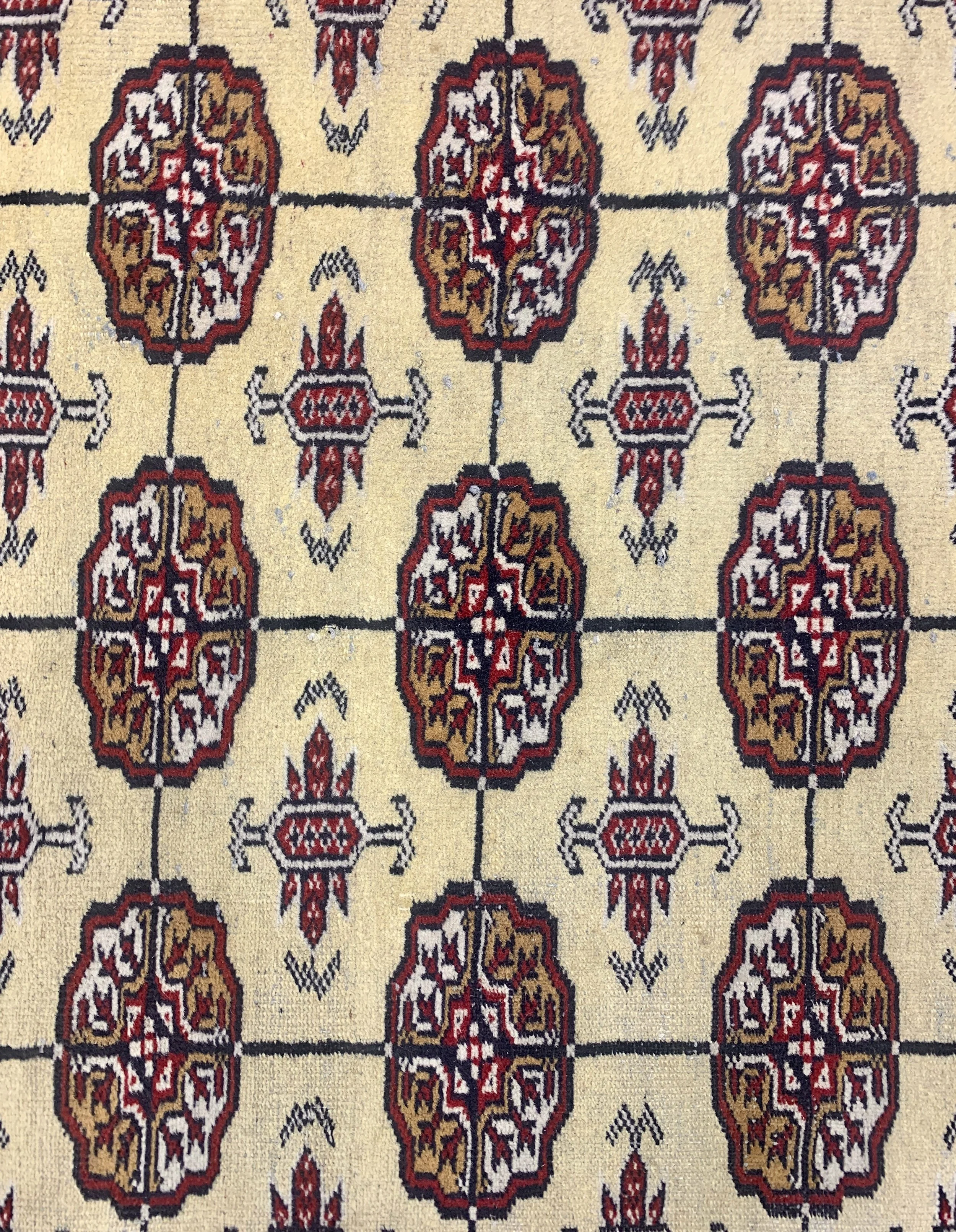 Bokhara Runner (Neutral palette) hand-knotted wool, 3 feet x 14.6 feet, $800 (detail 2).jpg