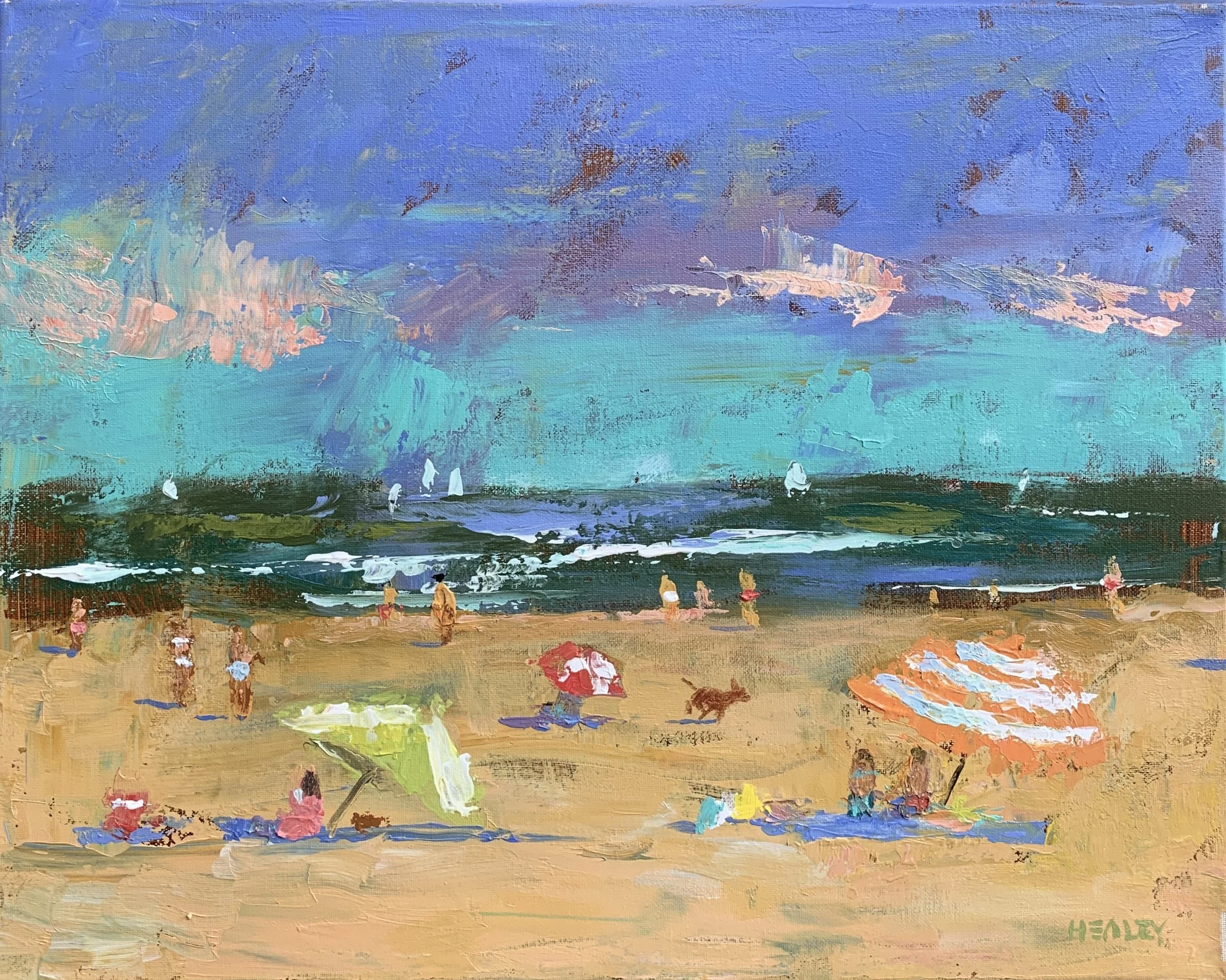 Paul Healey - Beach Umbrellas