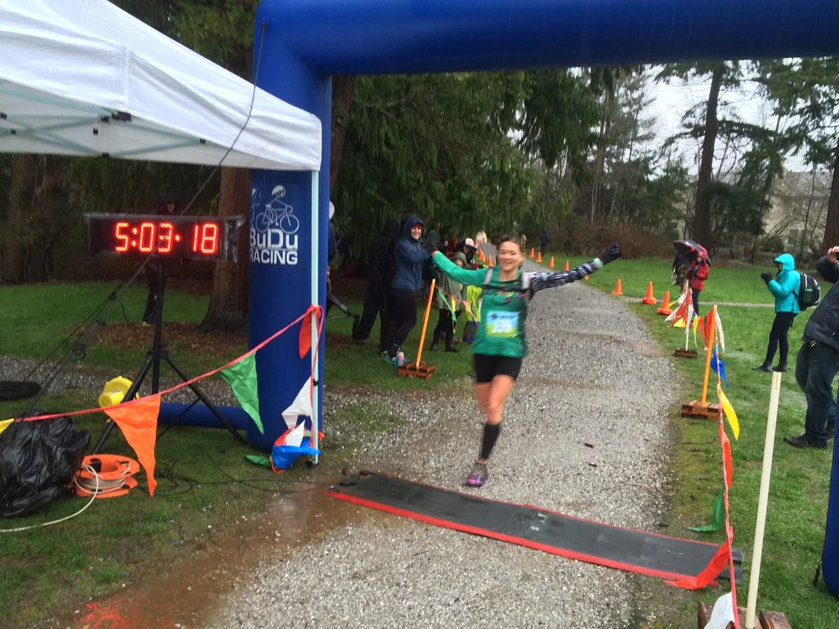 Kayla Placing 9th @ Chuckanut 50km