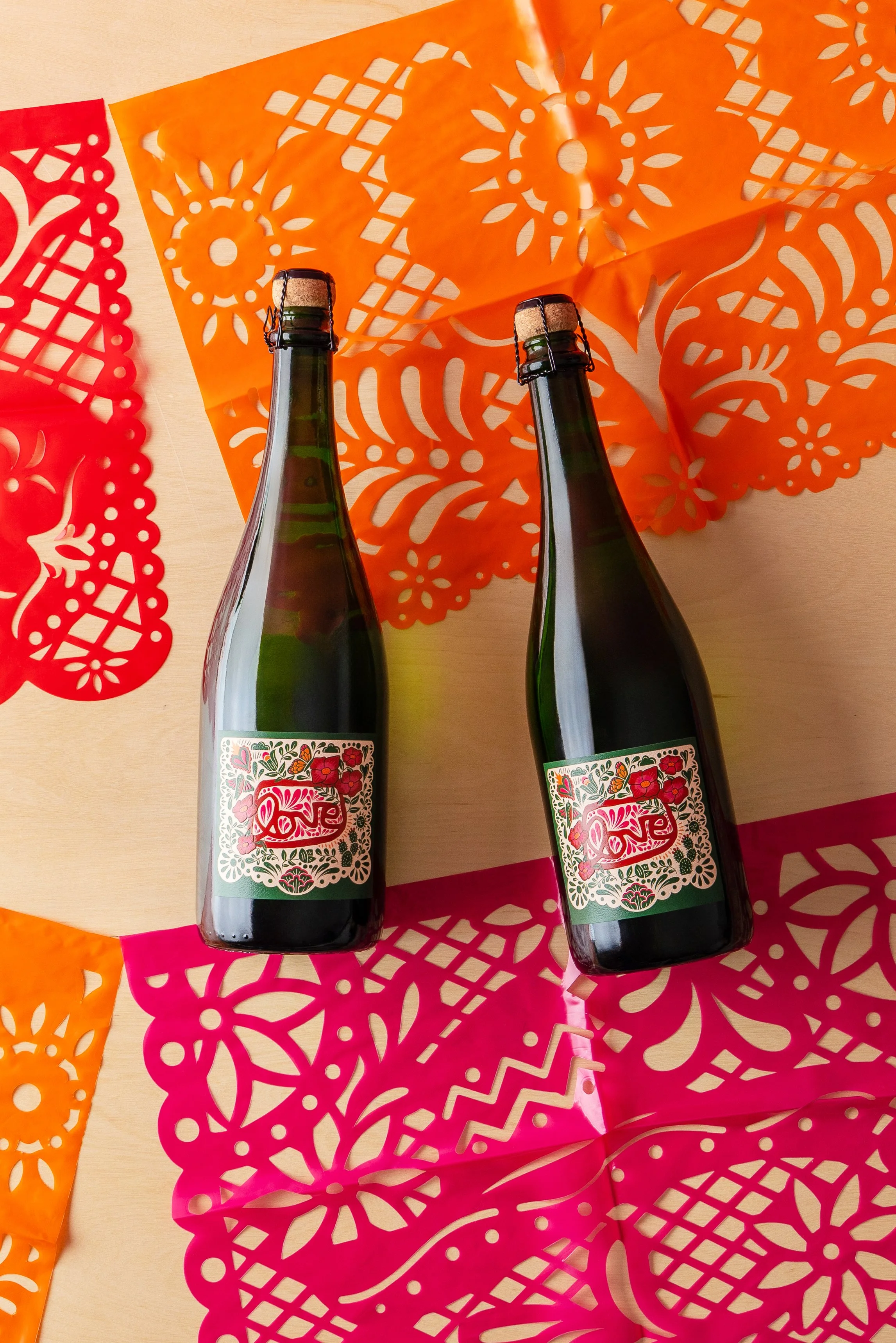 LOVE Wine Label Design for J Winery
