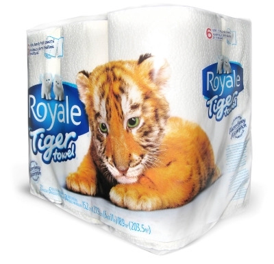 Irving Paper's kittens grow some claws with the new Tiger Towel in collaboration with Pigeon*
