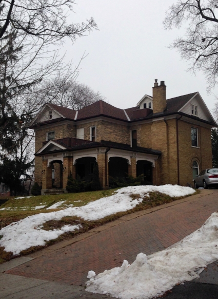 The Sewards lived in the former Panabaker home.