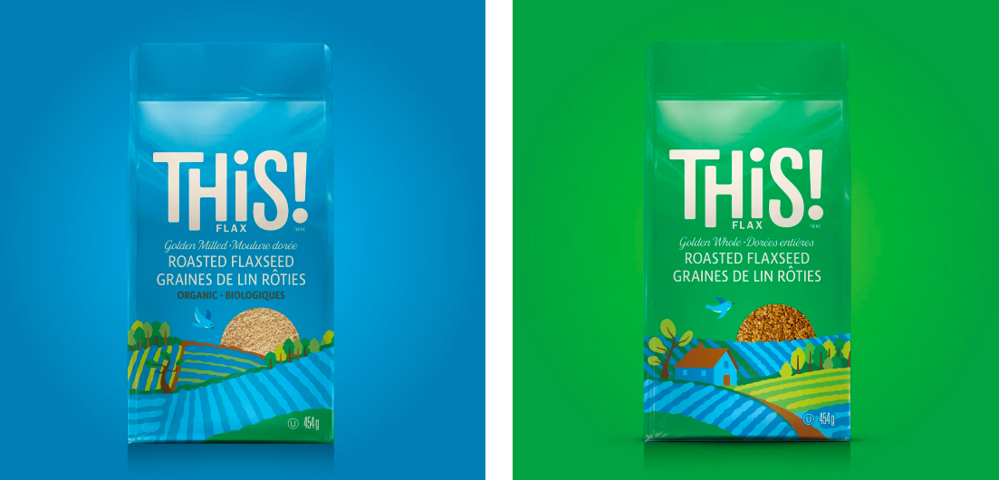 Working in collaboration with Make* Branding and Design we helped this flax producer create a name which encourages people to buy THiS!