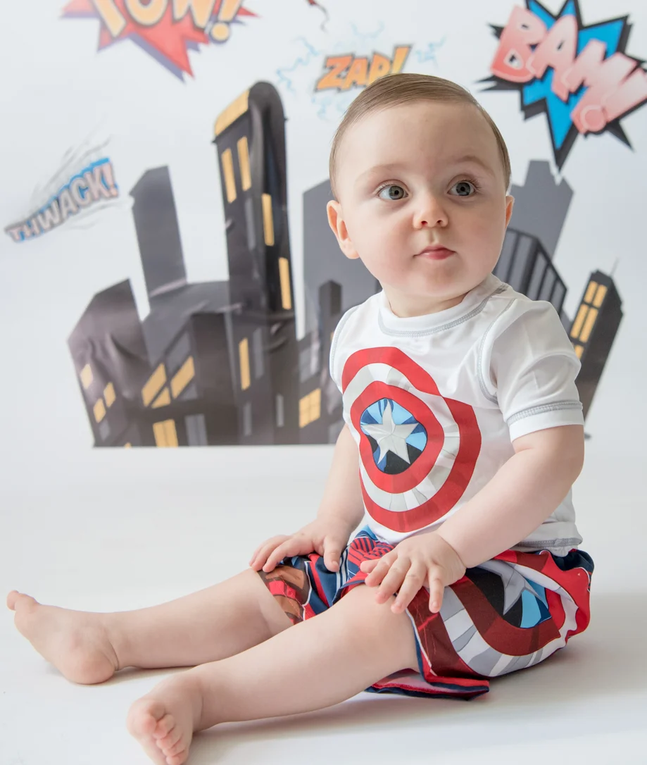 Super Hero Cake Smash Cape Cod