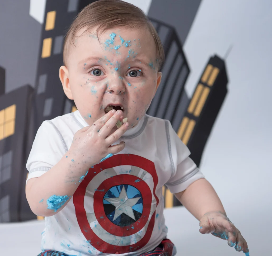 Super Hero Cake Smash Cape Cod