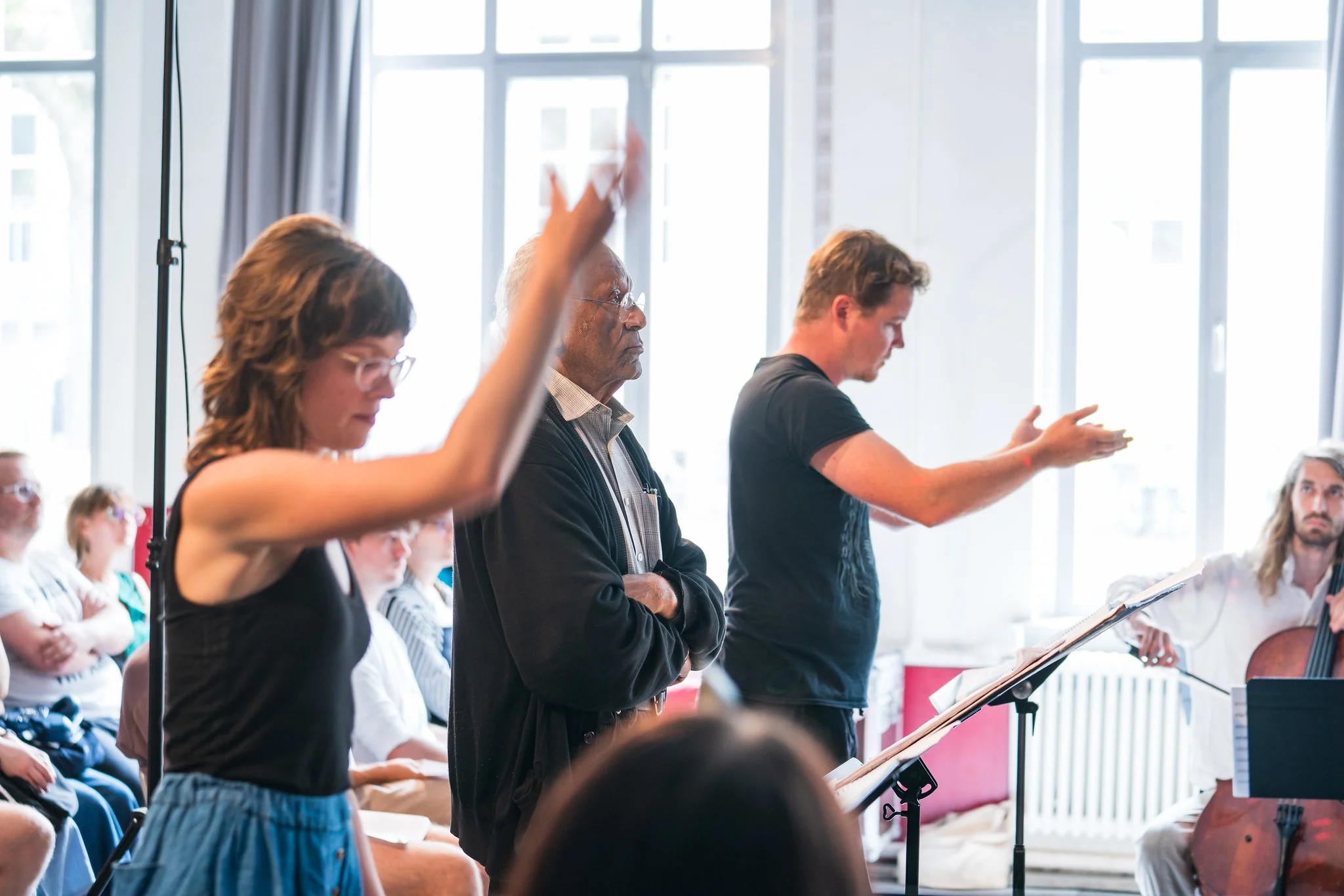 Creative Orchestra with Anthony Braxton, Darmstadt 2023 ©Kristof Lemp