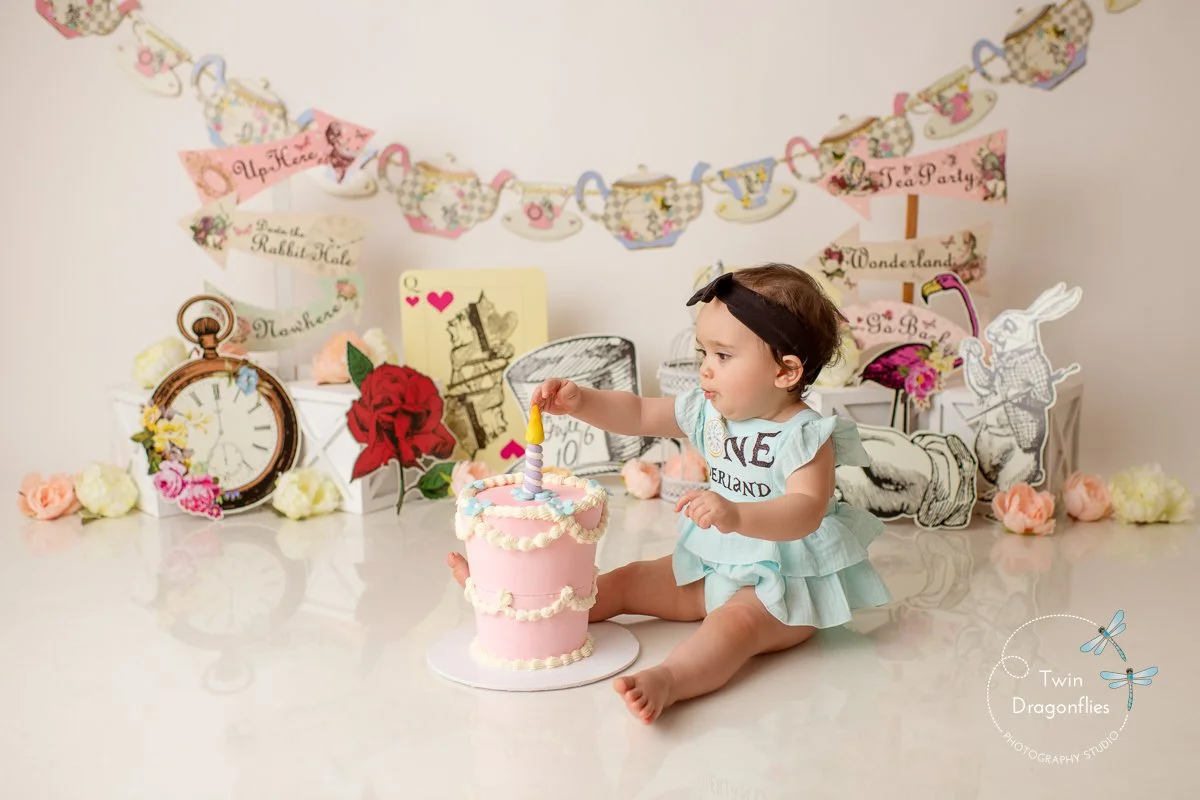 San Jose, Bay Area Cake Smash Photographer | Twin Dragonflies ...
