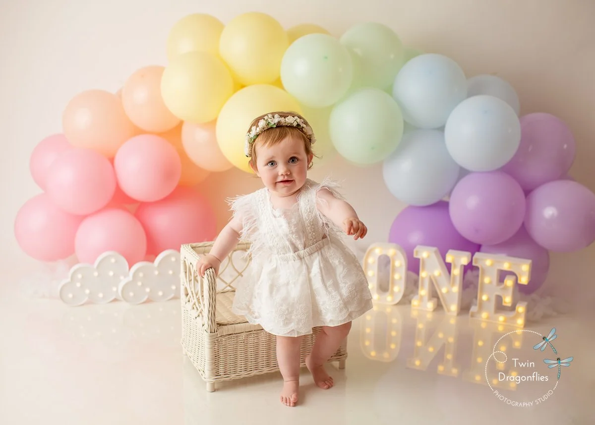 Santa Clara, CA Cake Smash Photography |  Bay Area Cake Smash Photoshoot