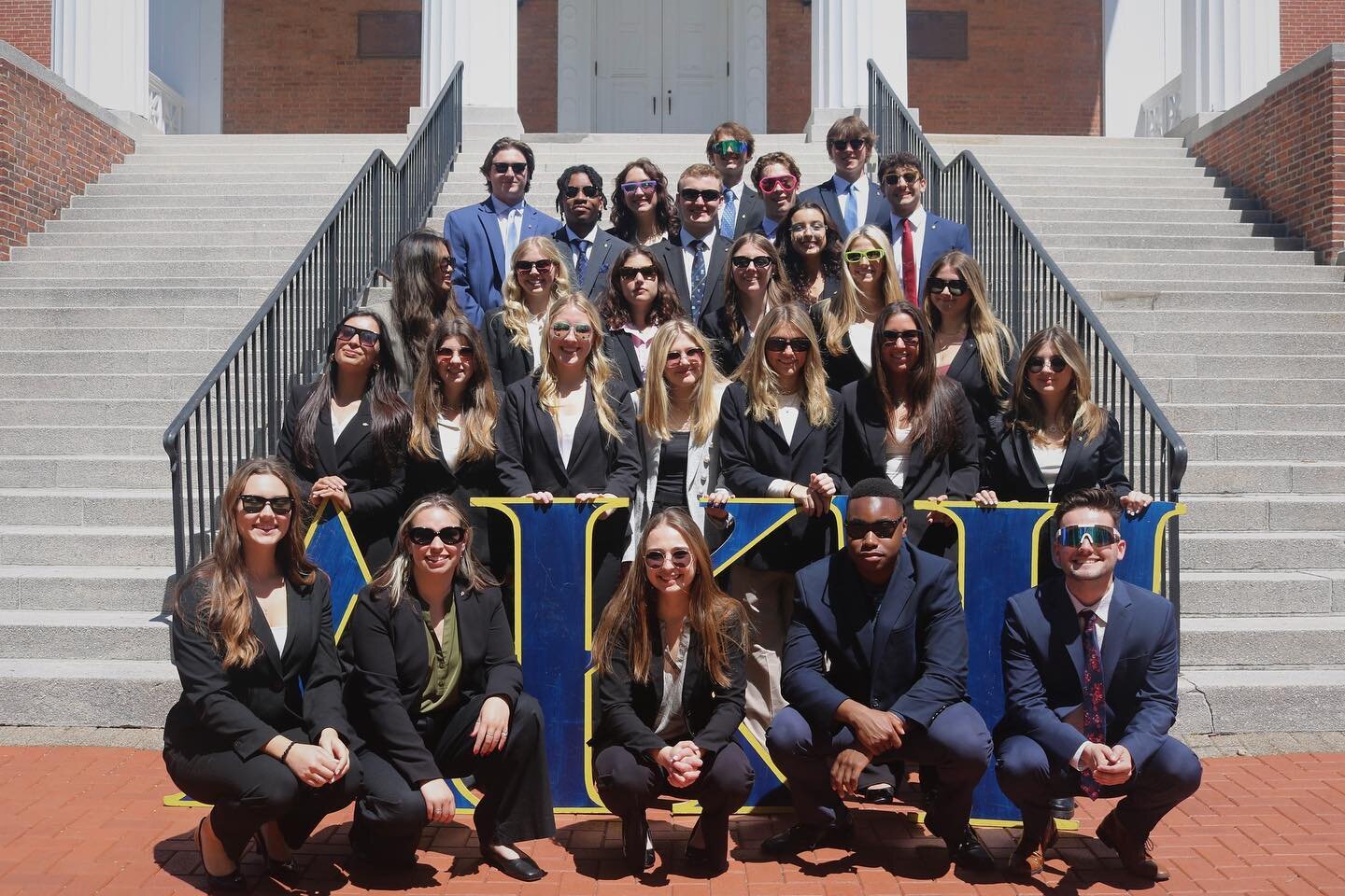 This past weekend we had the pleasure of officially welcoming our newest pledge class, the Alpha Deltas, to our brotherhood! We are so excited to see what the future has in store for you all!😇