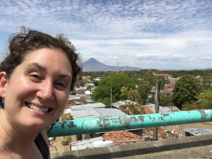 Volcano selfie (I had to do it!)
