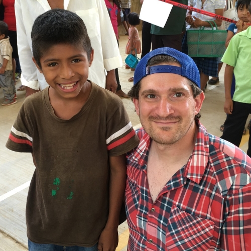 Rigoberto and Bryan in 2016.