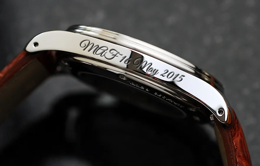 custom watch case back