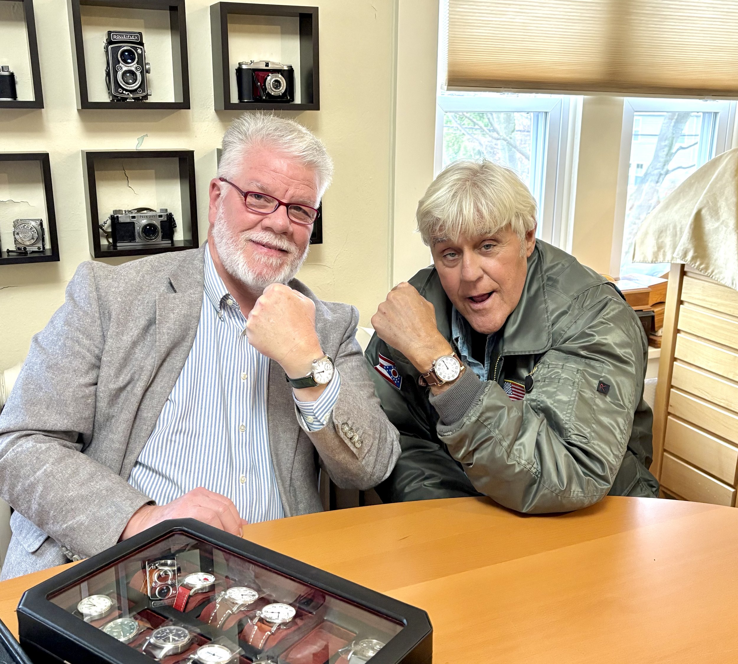 Jay Leno visits RGM 