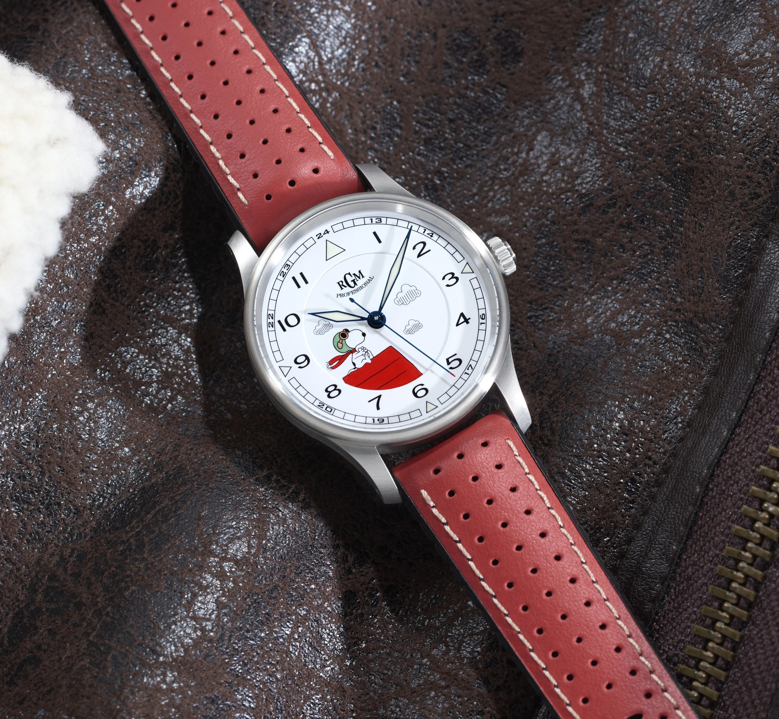 RGM 151 "Snoopy Flying Ace" in Grand Feu Enamel