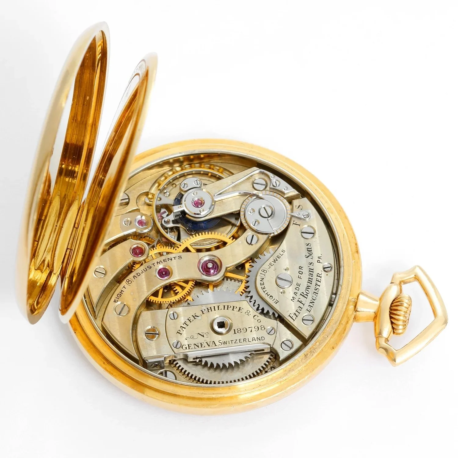 1920s Patek Philippe - Ezra F. Bowman & Sons signed 