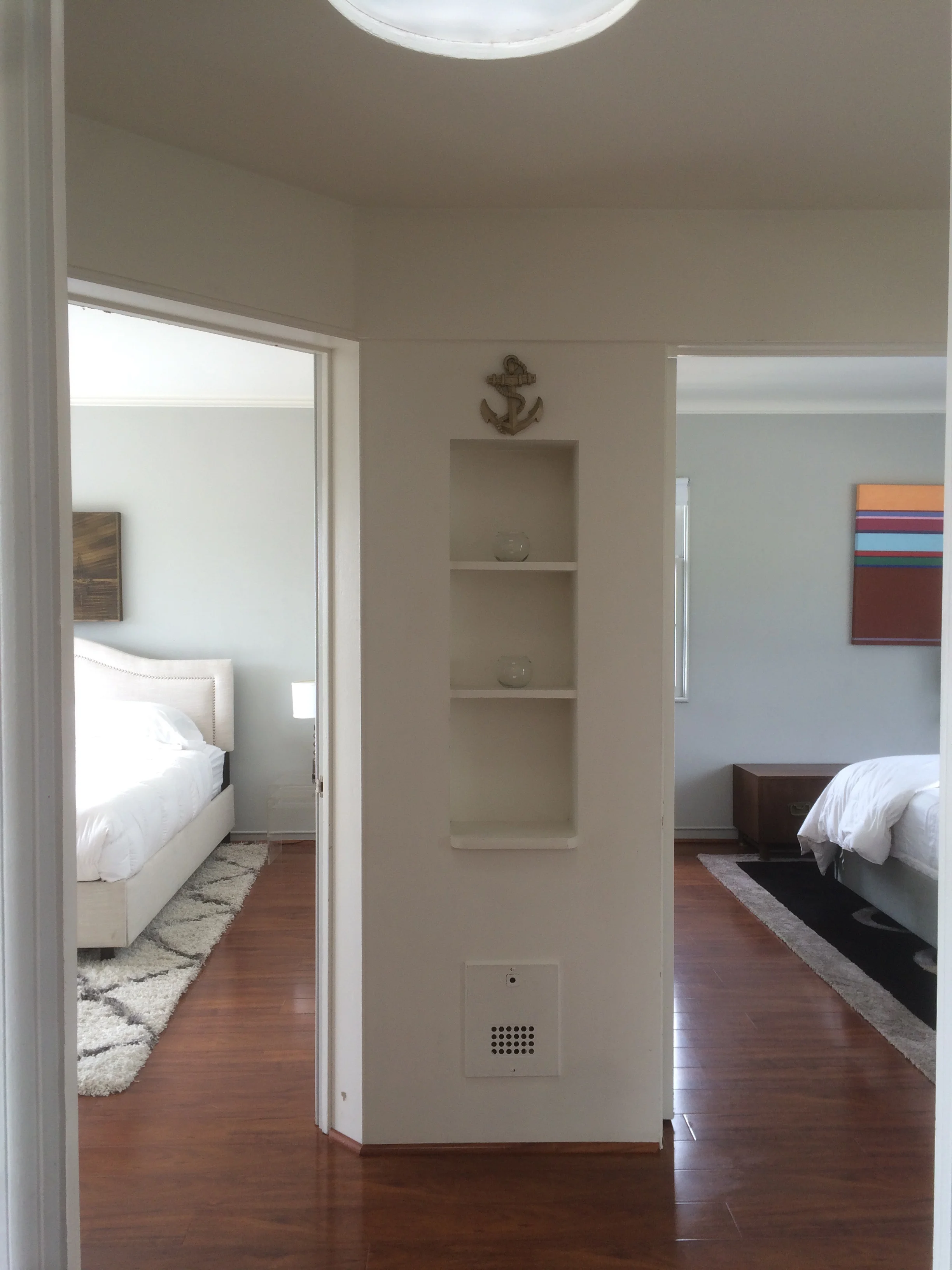 Upstairs entrance to bedrooms.
