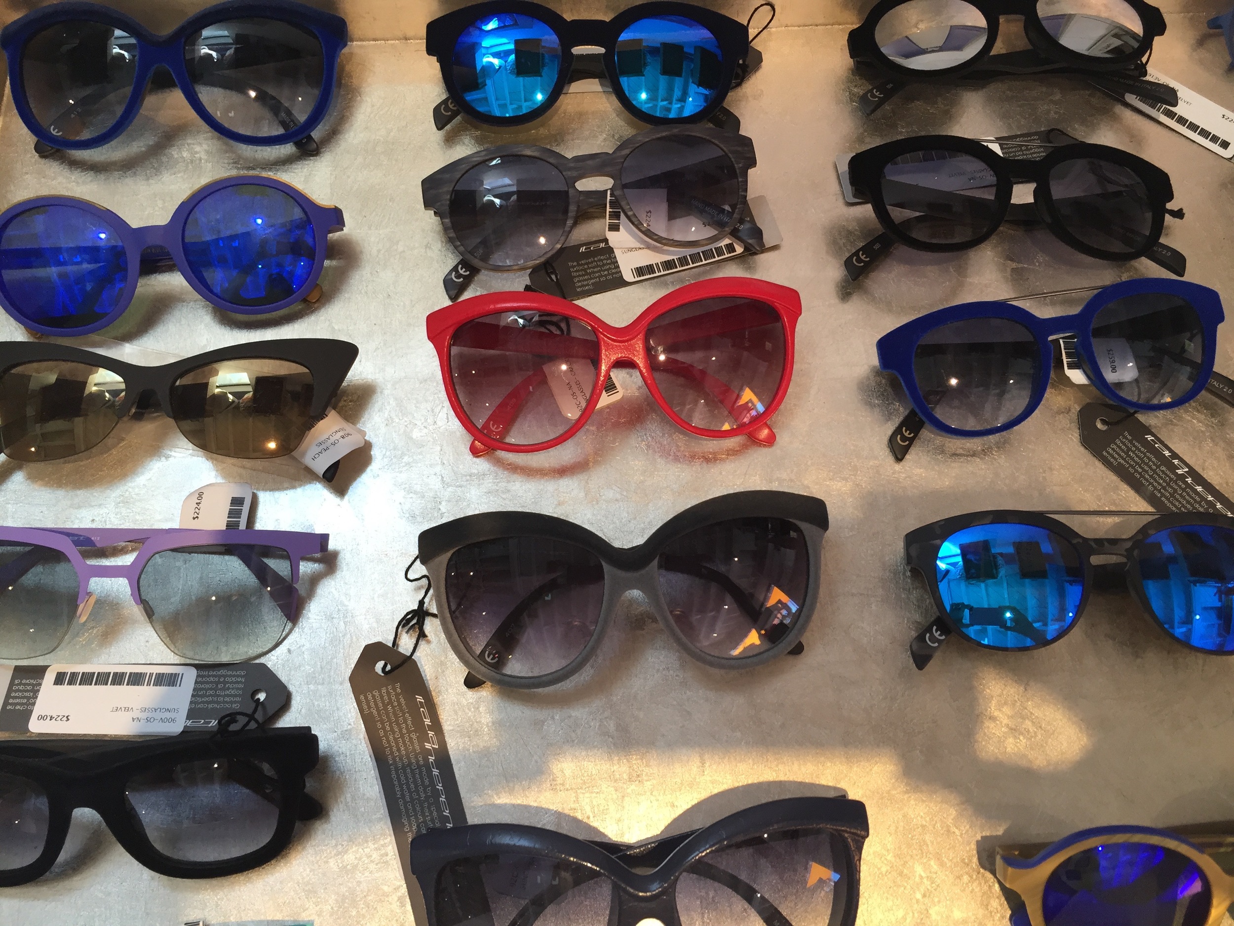 Fantastic sunglass collection / Italia Independent is one of my favorite brands. 