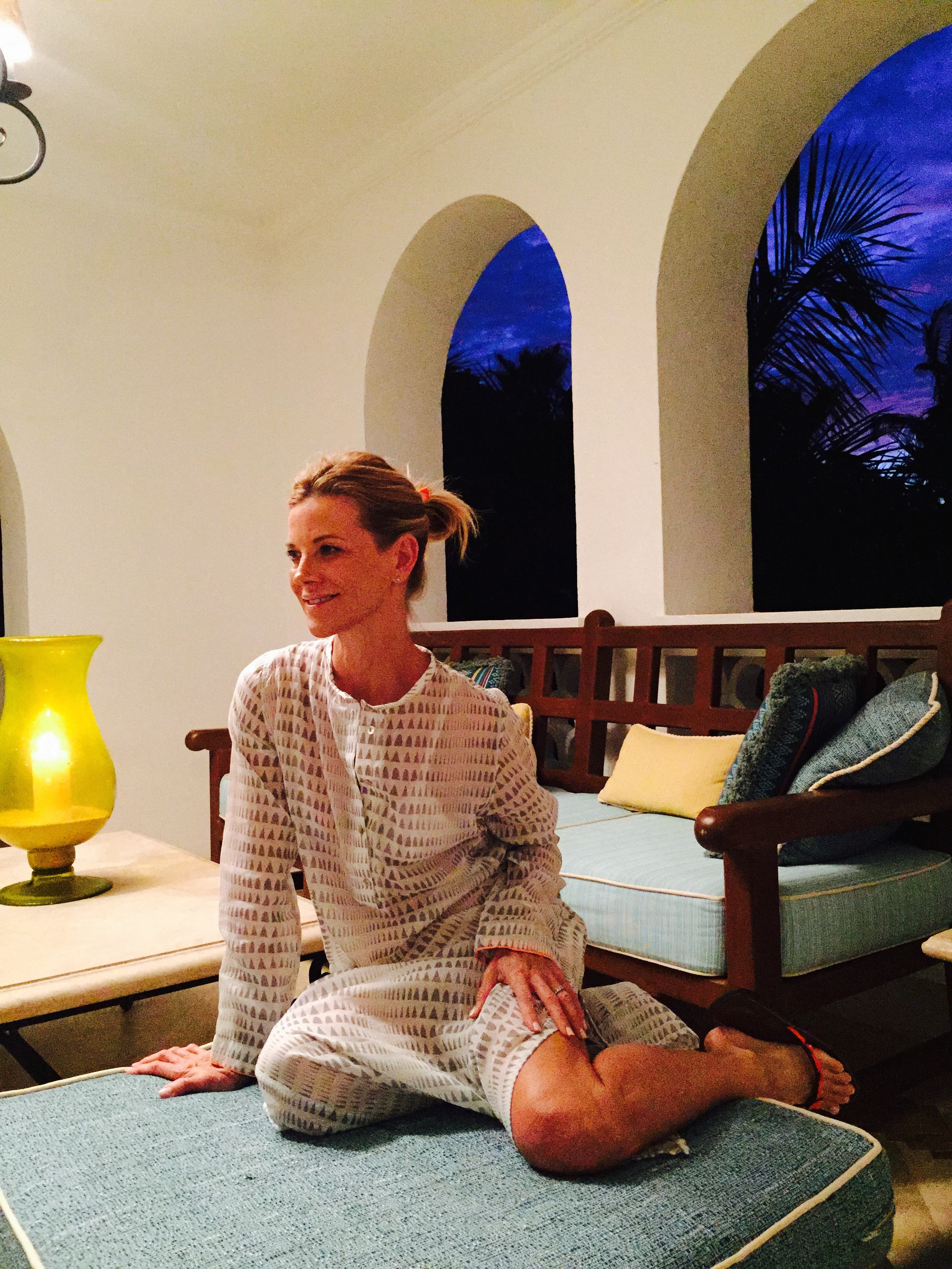 Lemlem Kaftan from Beach House Brand / One&Only Palmilla Hotel In Cabo San Lucas