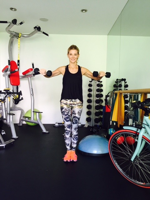 Go slow and focus on your form. * I am not a trainer, I just enjoy sharing with you what I do.