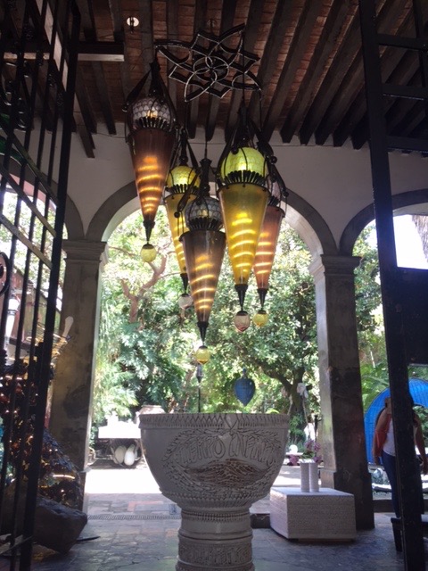 Incredible, stunning furniture and light fixtures at IO Art Gallery.