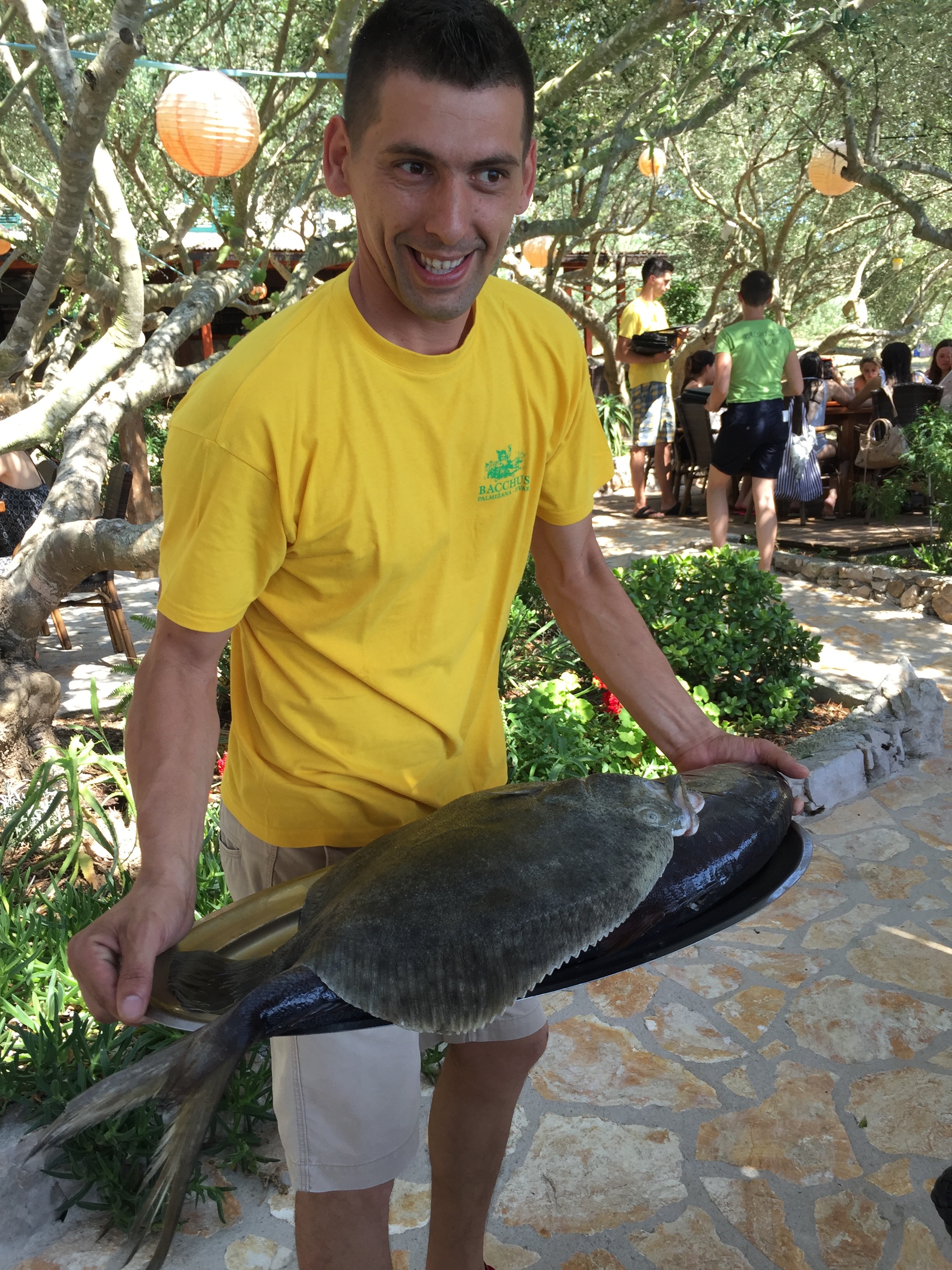 Fresh off the boat, nice catch!