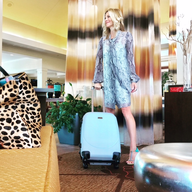 Clare V Leopard Tote - Diane Von Furstenberg Dress