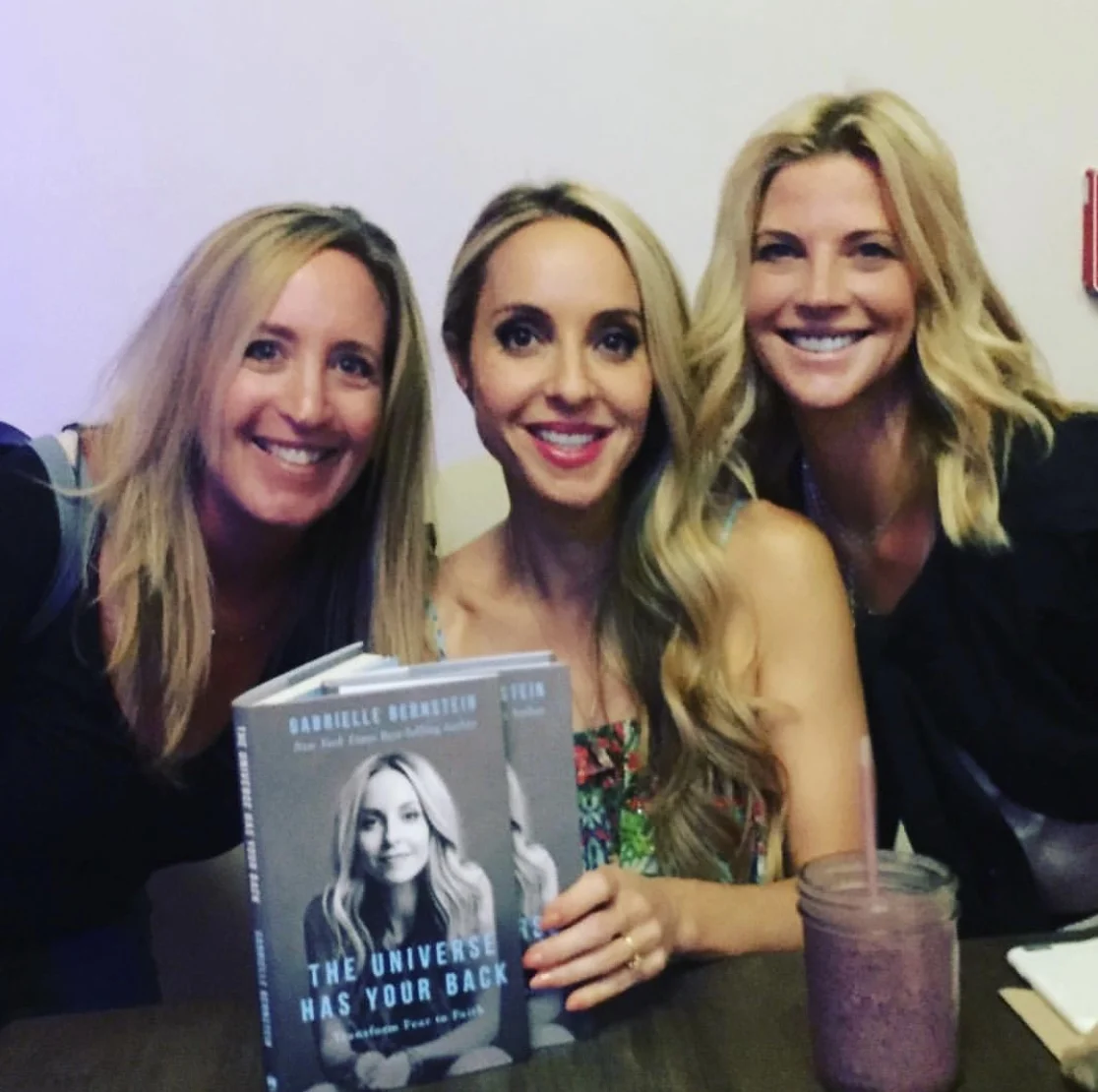 Here with Entrepreneur Sandy Abrams & Gabby Bernstein