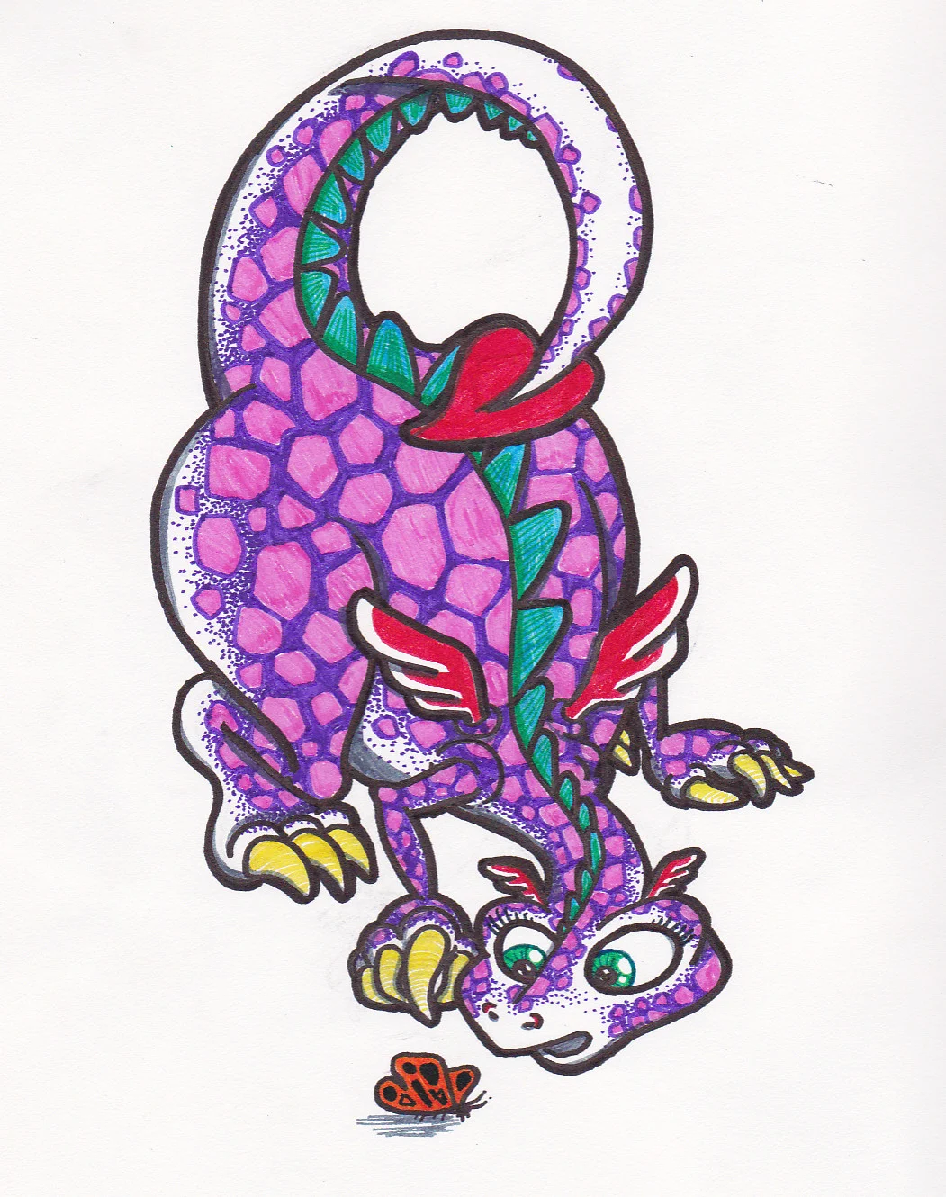 Dragon and Butterfly