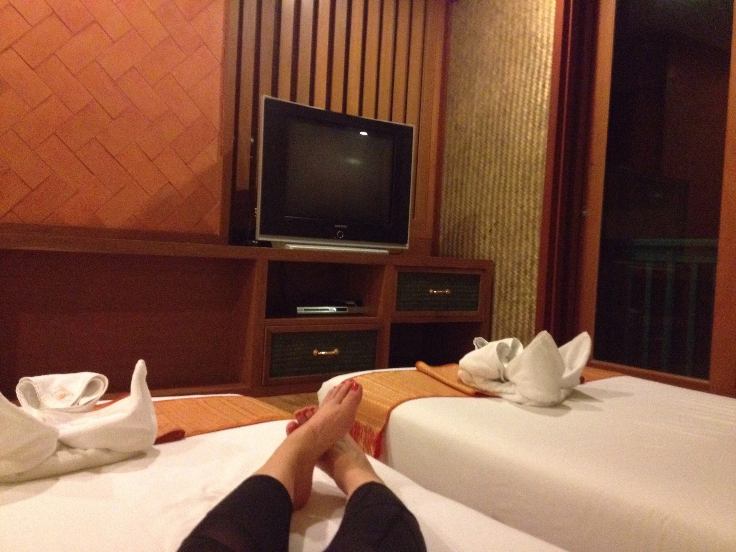 Ahhhhhhh lovely clean hotel room