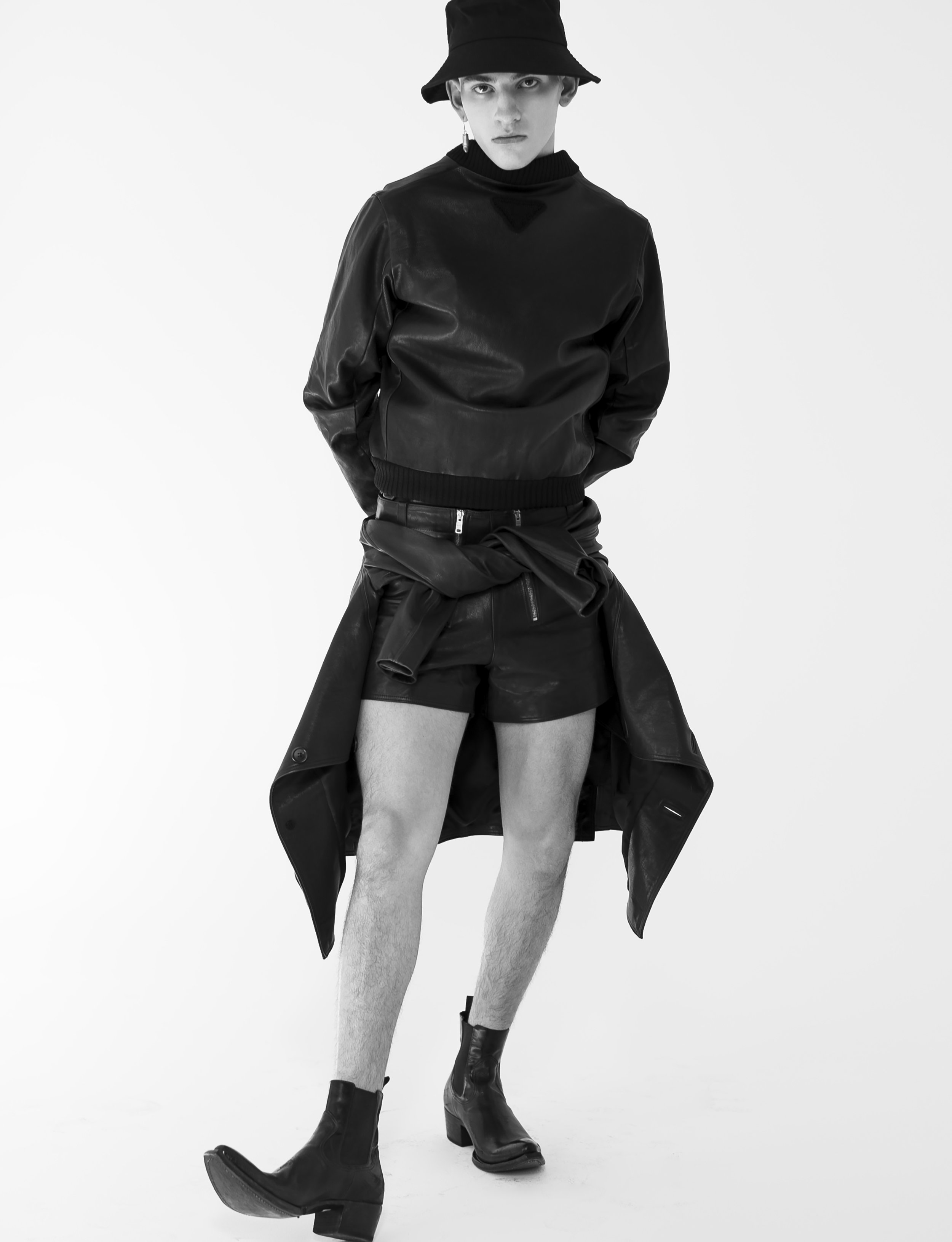 Sebastian Roda wearing Prada
