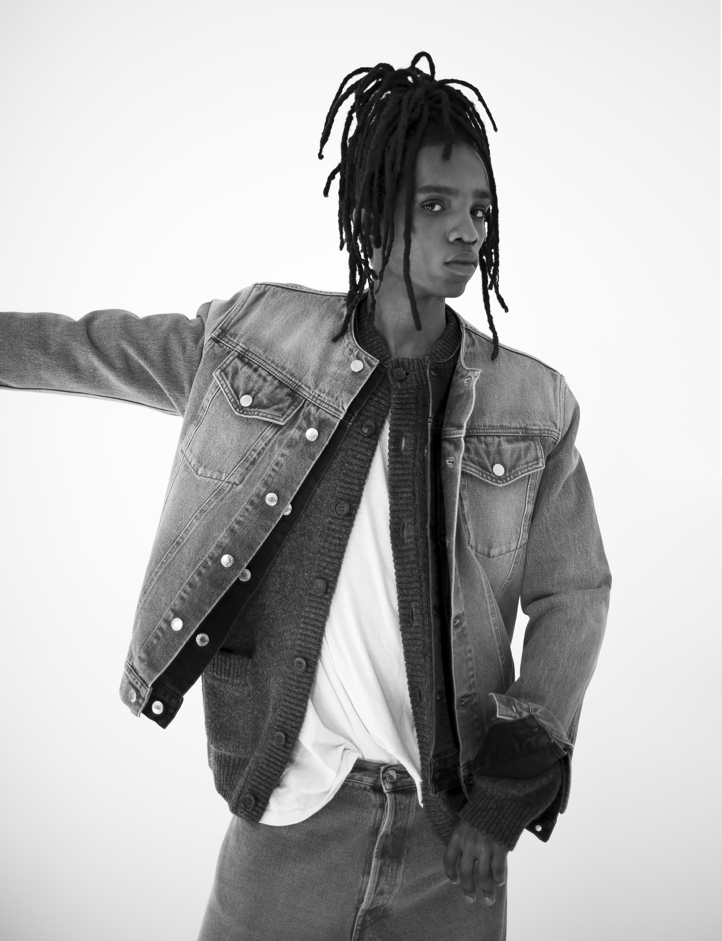 Oji wearing Prada