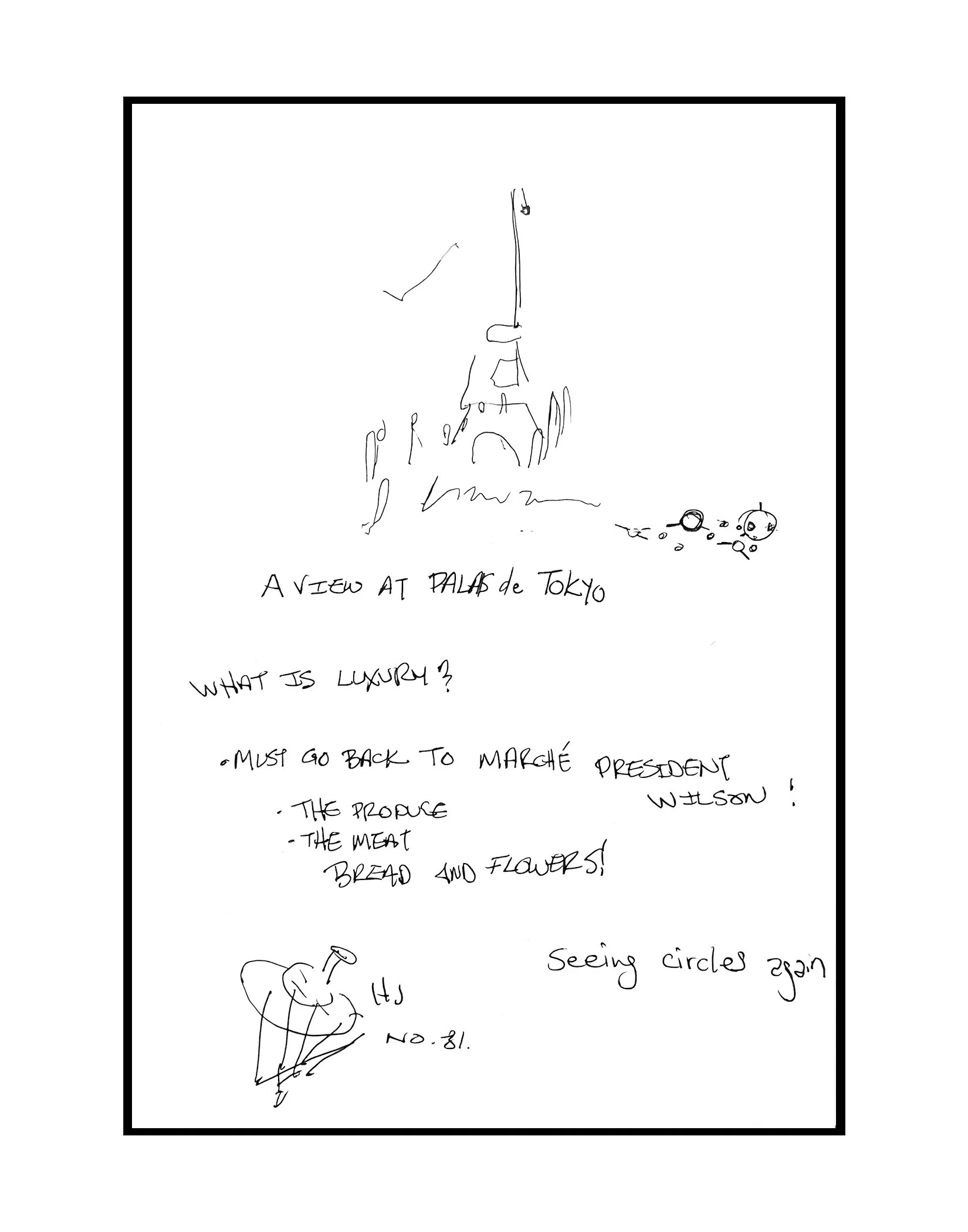 Circles, Sillage, and the Luxury of Wandering: Day 3