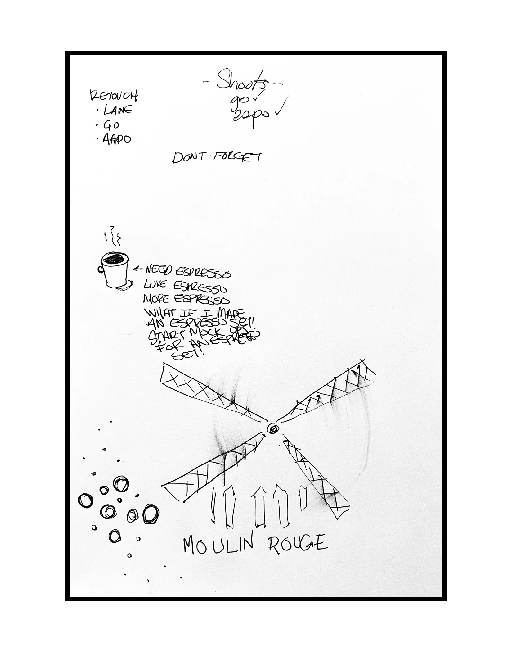 Circles, Collages, and the Golden Arches: Day 7