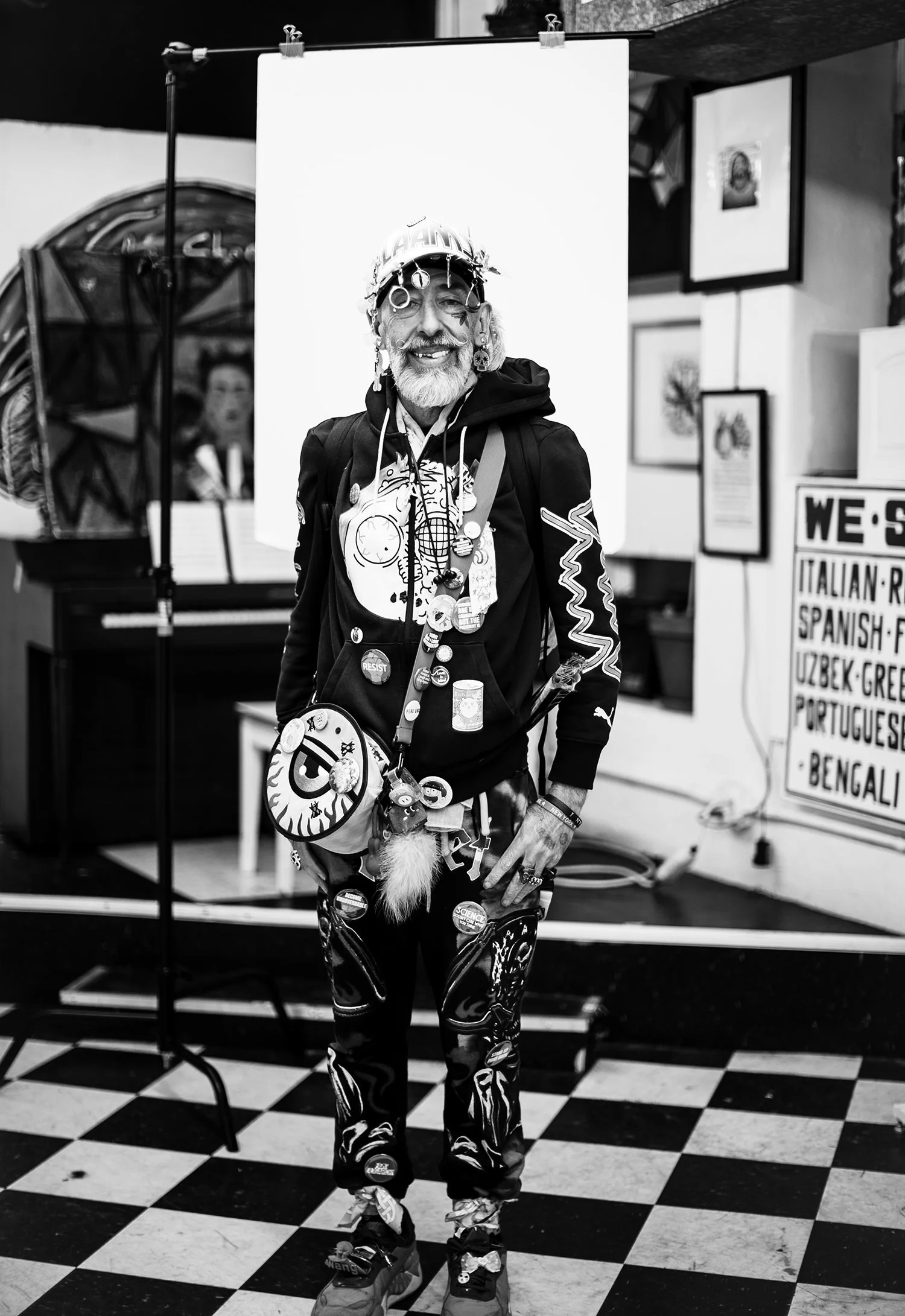 Demetrios Argyropoulos, window dresser by Anthony Amadeo