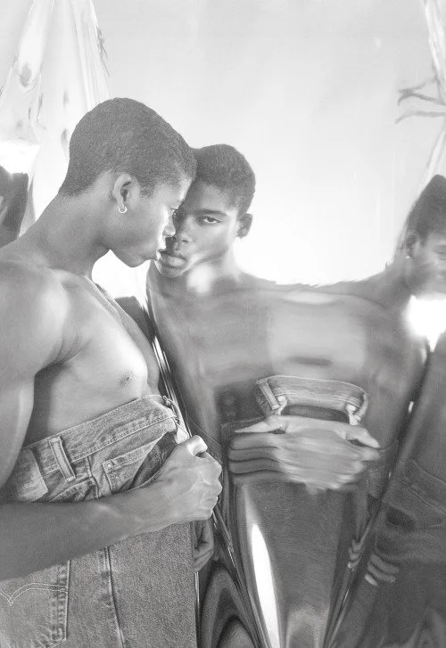 A mirror portrait by Anthony Amadeo