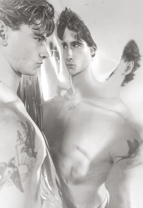 A mirror portrait by Anthony Amadeo