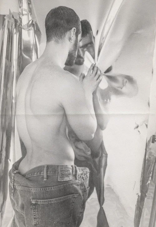 A mirror portrait by Anthony Amadeo