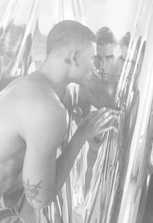 A mirror portrait by Anthony Amadeo