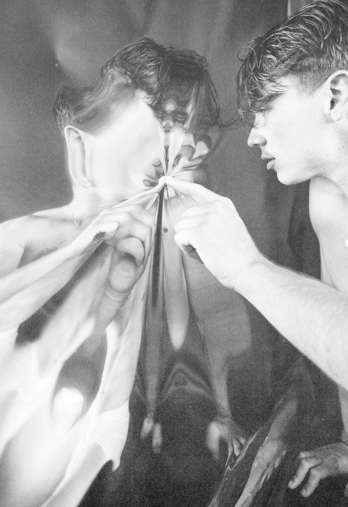 A mirror portrait by Anthony Amadeo