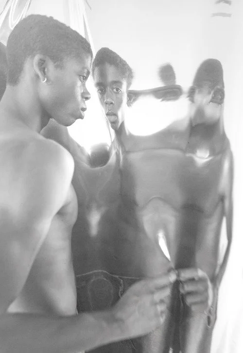 A mirror portrait by Anthony Amadeo