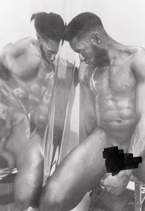 A mirror portrait by Anthony Amadeo