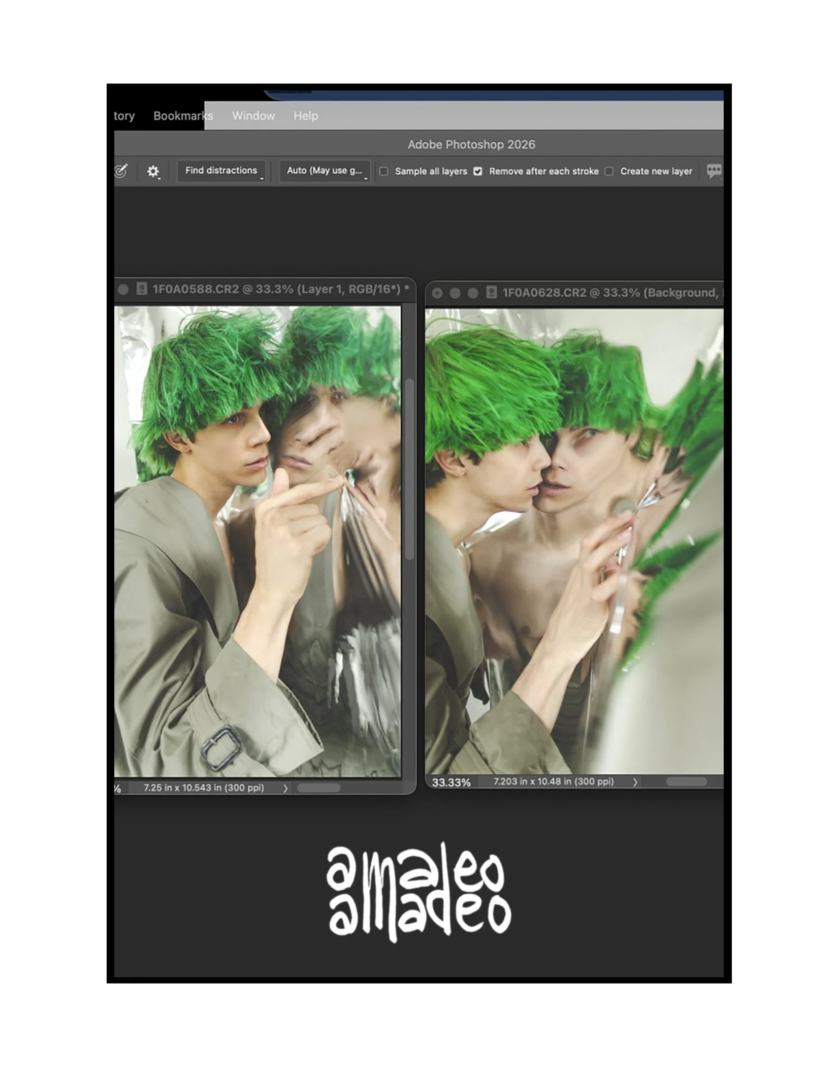 The Distance Between Two Frames