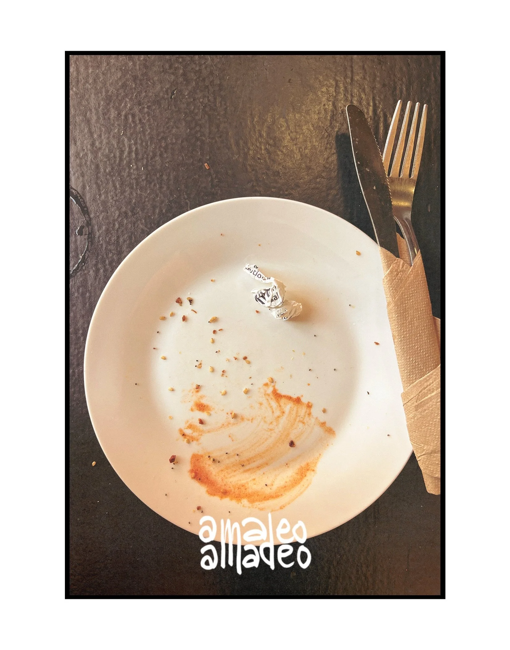 Staring at this hot sauce on my plate inspired me to start a new painting