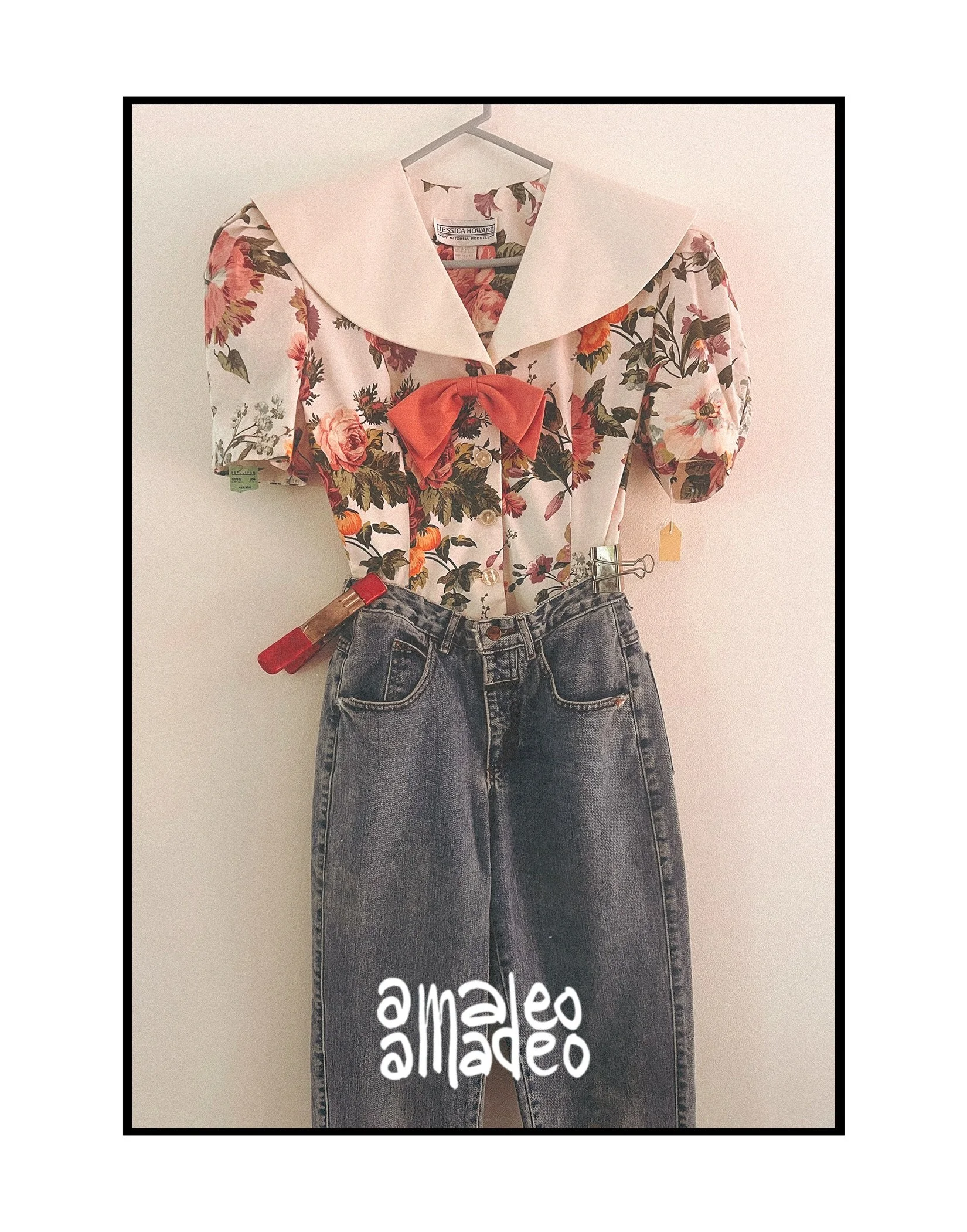 #OOTD florals for fall? Now available in the shop