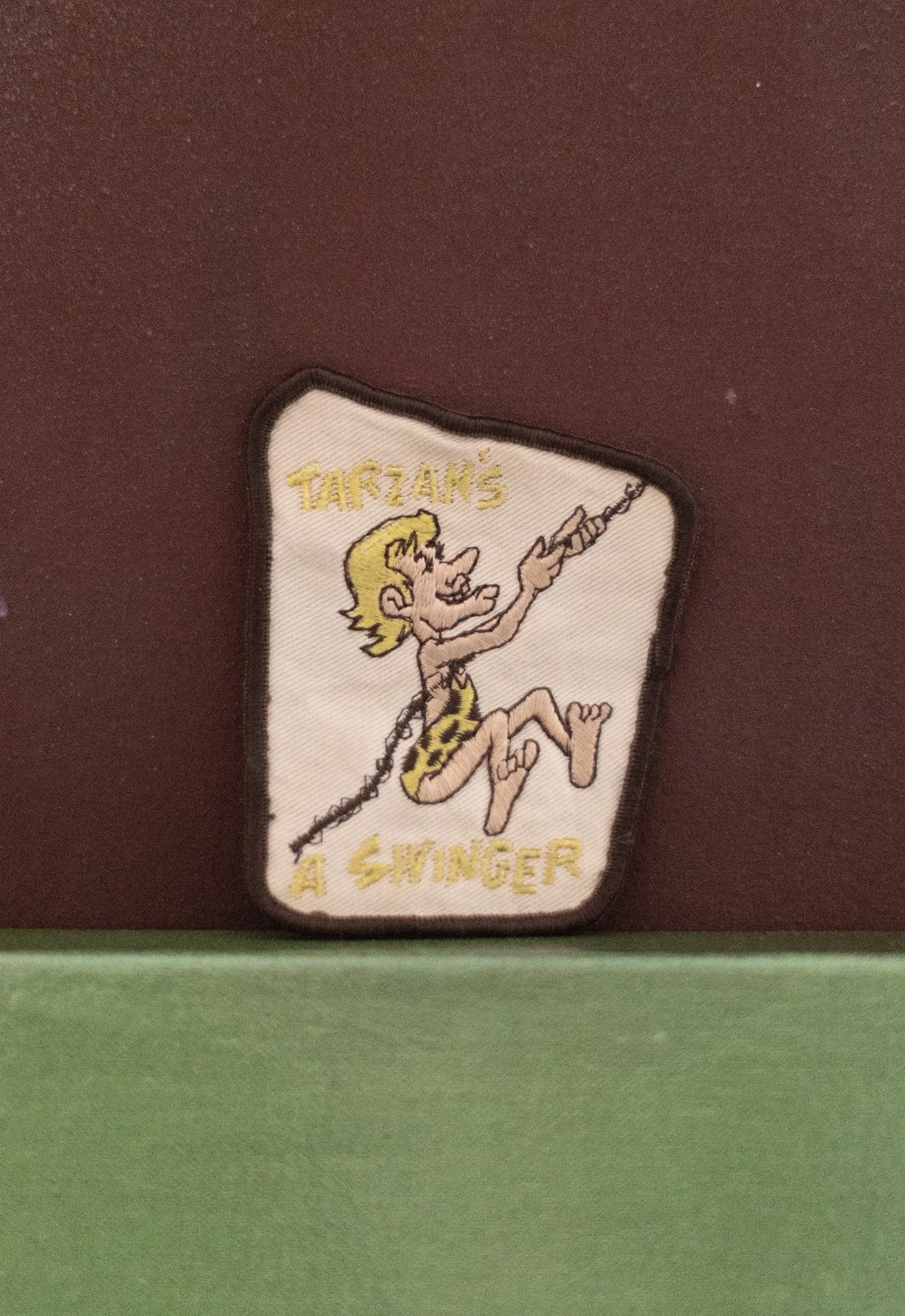 Tarzan's A Swinger Embroidered Patch