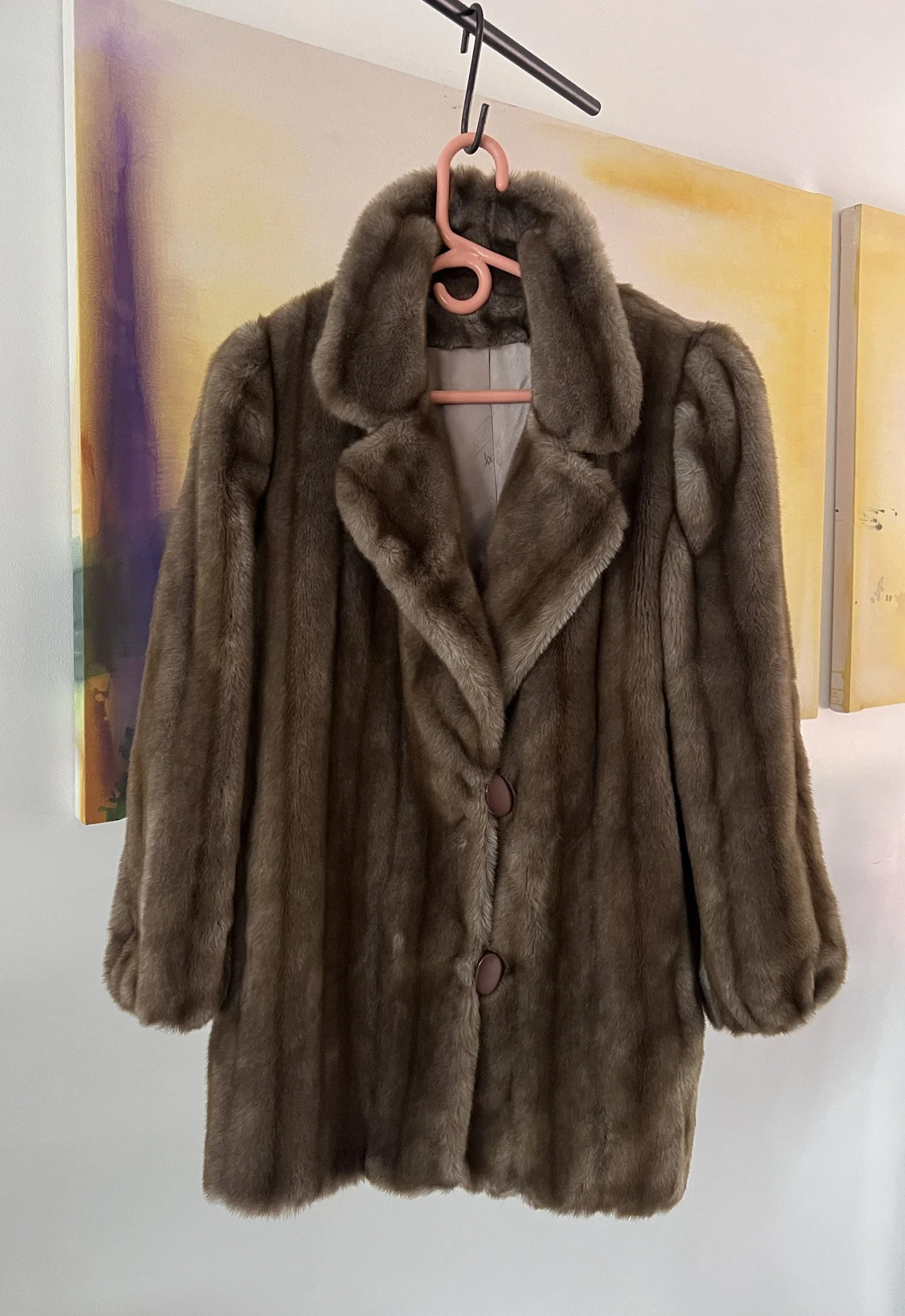 Dubrowsky & Perlbinder French Faux Fur Coat